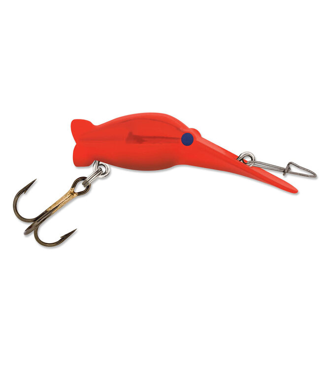 Luhr-Jensen 30 Hot Shot Fluorescent Red fire
