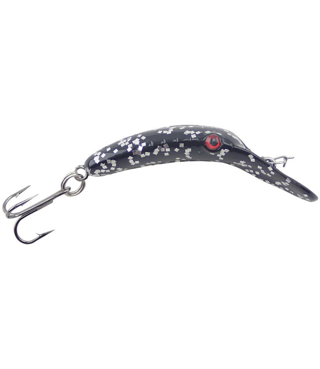 YAKIMA BAIT COMPANY YAKIMA BAIT MAG LIP 2.5 BLACK SILVER FLAKE