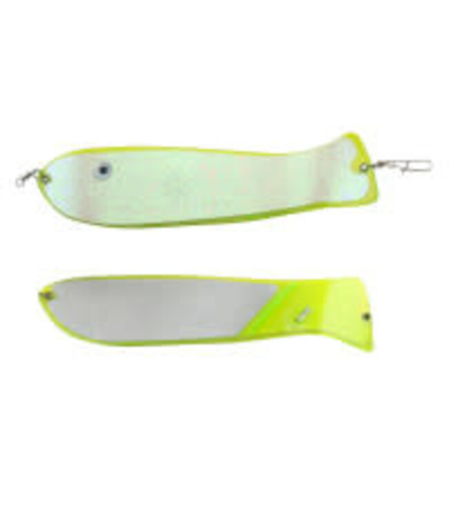 Pro-Troll (FC11-106)  PRO-TROLL FL FISH N CHIP 11 GLOW CHARTREUSE/SILVER BACK