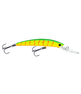 R1206-MR1206-HT YO-ZURI CRYSTAL MINNOW DEEP DIVER WALLEYE FLOATING 110MM 4-3/8" 9/16 OZ HOT TIGER