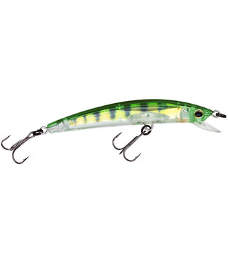R1324-RPC YO-ZURI CRYSTAL MINNOW FRESHWATER FLOATING 90MM 3-1/2" 1/4 OZ REAL PERCH