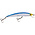 YO-ZURI AMERICA, INC. R1325-B YO-ZURI CRYSTAL MINNOW FRESHWATER FLOATING 110mm 4-3/8" 1/2 OZ BLUE SILVER