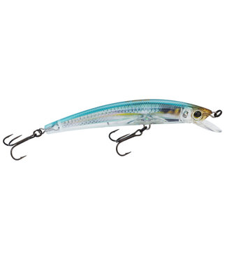 R1324-RBBH YO-ZURI CRYSTAL MINNOW FRESHWATER FLOATING 90MM 3-1/2" 1/4 OZ REAL BLUE BACK HERRING