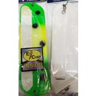 Bay Rat Lures BAY RAT LURES 8"" FLASHER - GLOW GREEN FROG