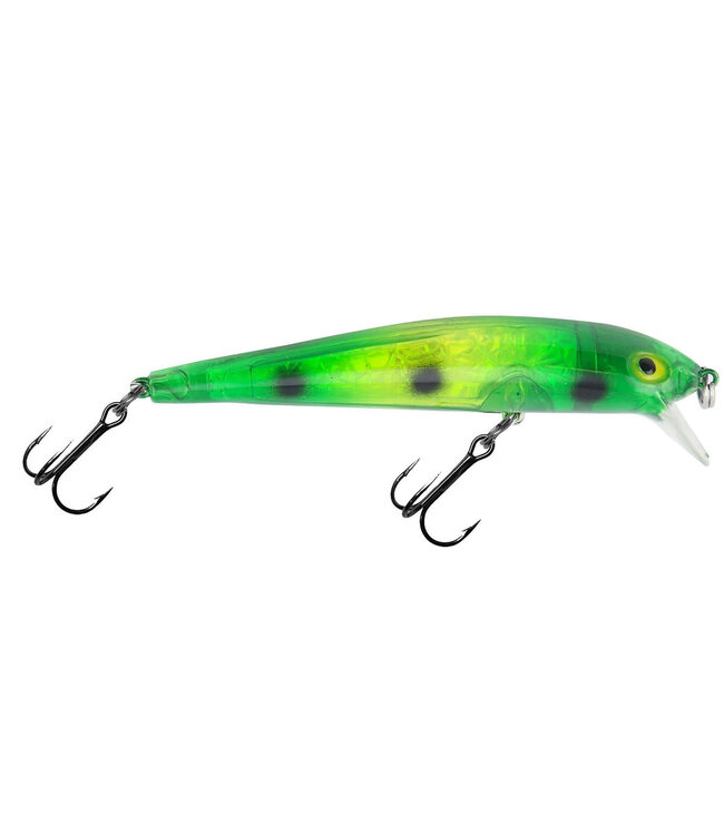 BAY RAT LURES LONG SHALLOW 4 3/8" 3-5' DEPTH 7/16 OZ GLOW GREEN FROG  LS
