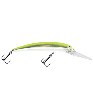 BAY RAT LURES LONG SHALLOW 4-3/8" 3-5' DEPTH 7/16 OZ YELLOW CHROME  LS