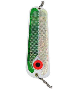 KMDA, INC. (PFL-5018) PRO KING FLASHER 8" GREEN GLOW MODIFIED WHITE