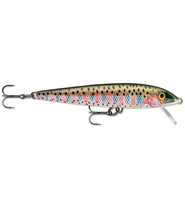 Rapala F11-RT RAPALA ORIGINAL FLOATING 4-3/8” 3/16 OZ RAINBOW TROUT