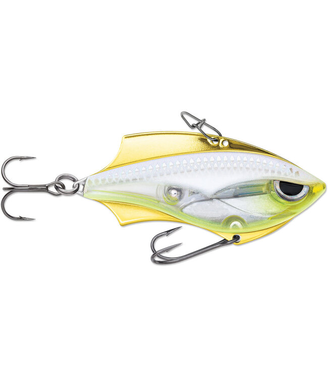 Rapala RVB06-BUD RAPALA RAP-V BLADE 2-1/2" 1/2 OZ BUD SIL CHART