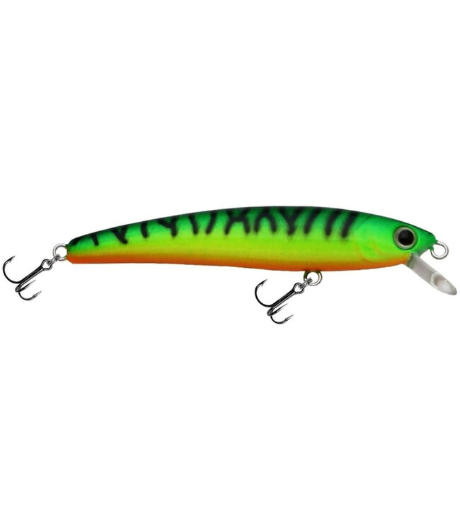 Challenger Lures JL034-T08 CHALLENGER MICRO FLOATING MINNOW 2-3/8” 3/32 OZ HOT TIGER