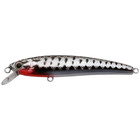 Challenger Plastic Products JL034-T13   CHALLENGER MICRO FLOATING MINNOW 2-3/8" 3/32 OZ  CHRM BLK SPLASH/ORG BELLY