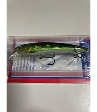 Challenger Lures JL034-DCNB CHALLENGER MICRO FLOATING MINNOW 2-3/8” 3/32 OZ GREEN PHANTOM