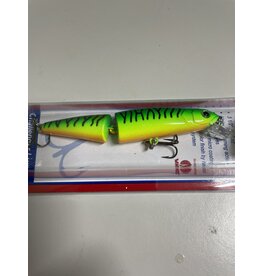 Challenger Plastic Products MG008-T08 CHALLENGER JR JOINTED MINNOW 3 1/2” 5/16 OZ HOT TIGER