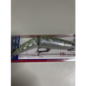 Challenger Plastic Products MG010-396  CHALLENGER JOINTED MINNOW 4-3/8" 1/2 OZ SILVER/CHART