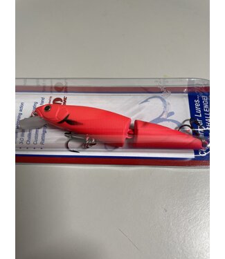 Challenger Lures MG008-T09 CHALLENGER JR JOINTED MINNOW 3 1/2” 5/16 OZ FLO ORANGE