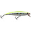 Challenger Plastic Products JL120-396 CHALLENGER JR. MINNOW 3-1/2” 5/16 OZ SILV/CHART BACK