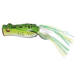 OKUMA FISHING TACKLE CORP. POPPING RATTLE TOAD 2.75 GREEN FROG