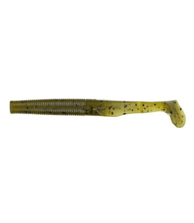 GARY YAMAMOTO CUSTOM BAITS 31M-07-297 YAMAMOTO SWIMSENKO 3.5"  GREEN PUMPKIN PEPPER