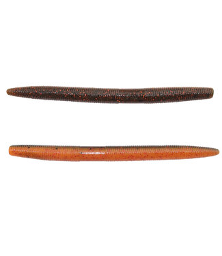 GARY YAMAMOTO CUSTOM BAITS 9S-10-956 YAMASENKO WORM 4”  WATERMELON W/COPPER FLAKE
