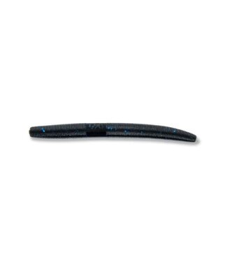 GARY YAMAMOTO CUSTOM BAITS YAMAMOTO 4” SENKO BLACK W/LG BLUE 10pk