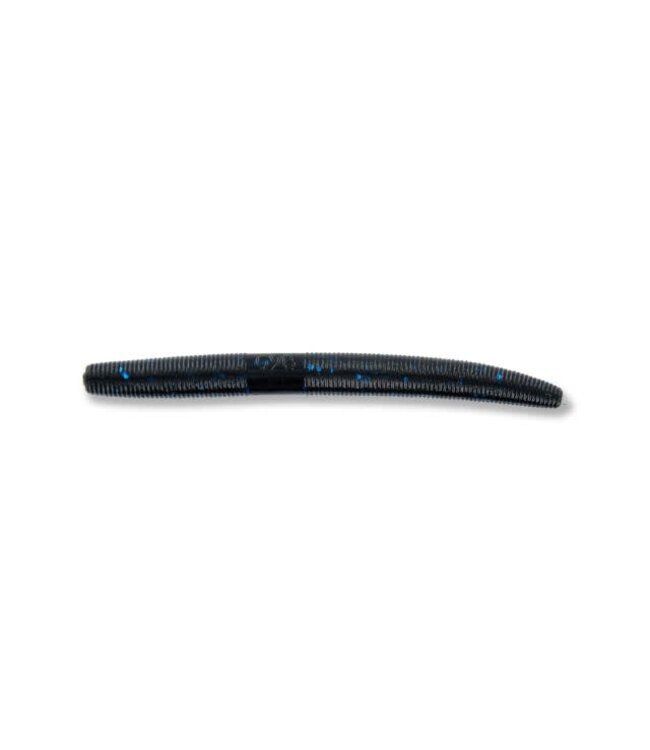 GARY YAMAMOTO CUSTOM BAITS YAMAMOTO 4” SENKO BLACK W/LG BLUE 10pk