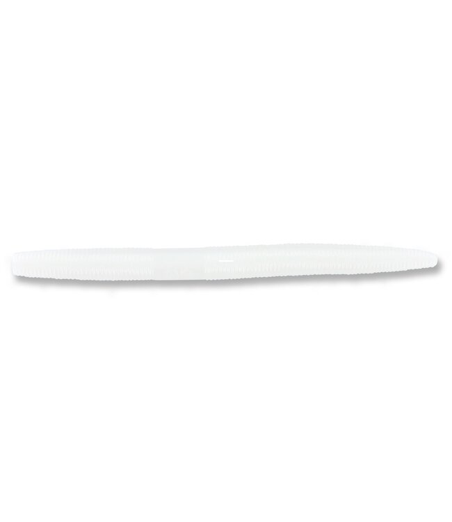 GARY YAMAMOTO CUSTOM BAITS 9S-10-036 YAMASENKO WORM 4”  CREAM WHITE