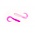 X-ZONE 315 PRO SERIES X-ZONE LURES  3" GRUB  HOT PINK SILVER
