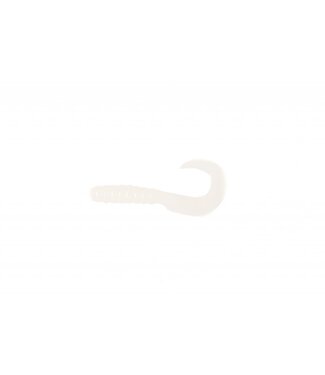 X-ZONE PRO SERIES X-ZONE LURES  3"  GRUB  WHITE 14 CT