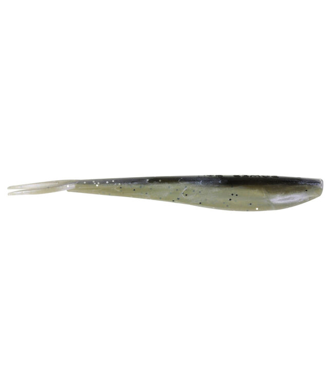 PURE FISHING BERKLEY POWERBAIT 3" MINNOW, BLACK SHAD, 15/BAG