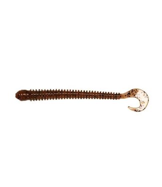 (RW404) BIG BITE BAITS 4" DISC WORM PUMPKIN SEED
