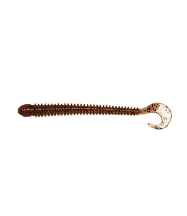 (RW404) BIG BITE BAITS 4" DISC WORM PUMPKIN SEED