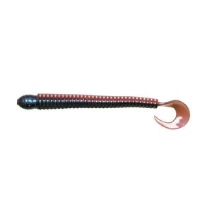 Big Bite Baits, Inc. (RW420) BIG BITE BAITS 4" DISC WORM TEQUILA SUNRISE