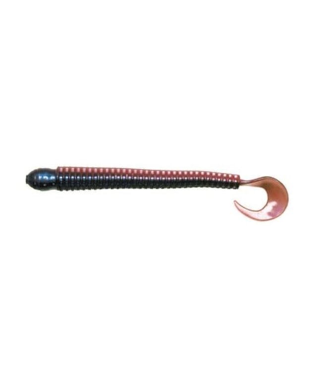(RW420) BIG BITE BAITS 4" DISC WORM TEQUILA SUNRISE