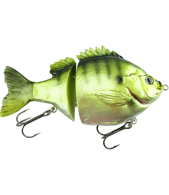 OKUMA FISHING TACKLE CORP. BIO GILL SOFT SWIMBAIT 4" 1 5/8 oz. GHOST B