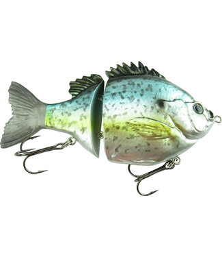 OKUMA FISHING TACKLE CORP. BIO GILL SOFT SWIMBAIT 4" 1 5/8 oz. BLACK C