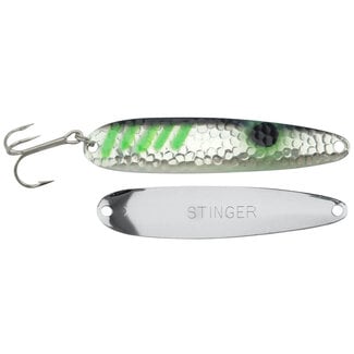 Gibbs-Delta Tackle MICHIGAN STINGER - STINGRAY - SILVER HAMMERED GLOW GREEN ALEWIFE (NSH276)