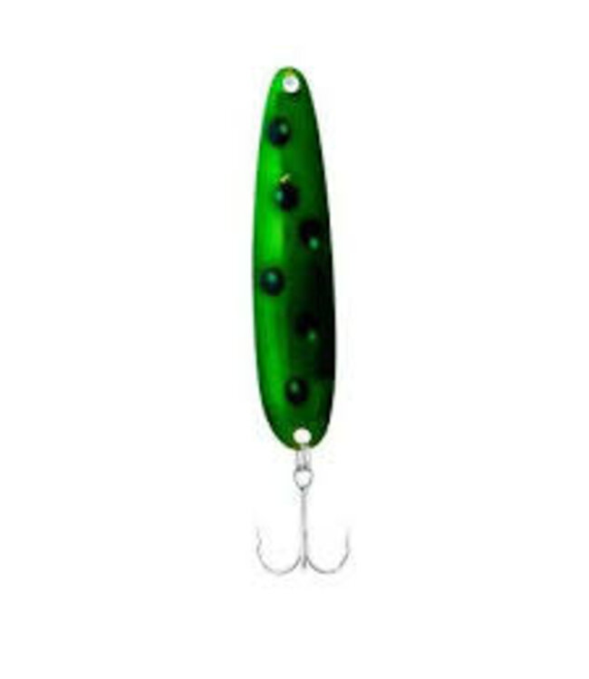 Gibbs-Delta Tackle (NS306)  MICHIGAN STINGER - STINGRAY - SILVER SMOOTH - NUCLEAR GREEN