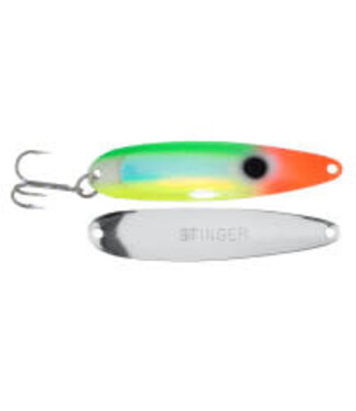 Gibbs-Delta Tackle (NSH125)  MICHIGAN STINGER - STINGRAY - SILVER HAMMERED - MIXED VEGGIES