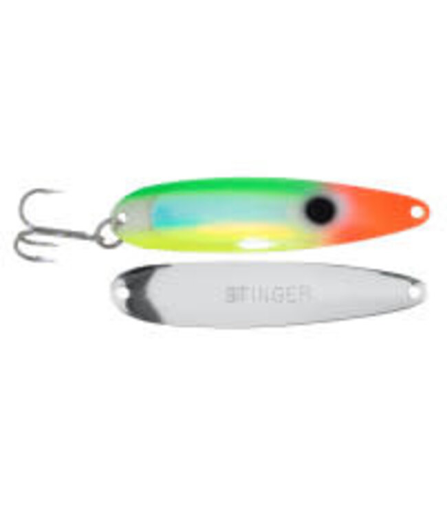 Gibbs-Delta Tackle (NSH125)  MICHIGAN STINGER - STINGRAY - SILVER HAMMERED - MIXED VEGGIES