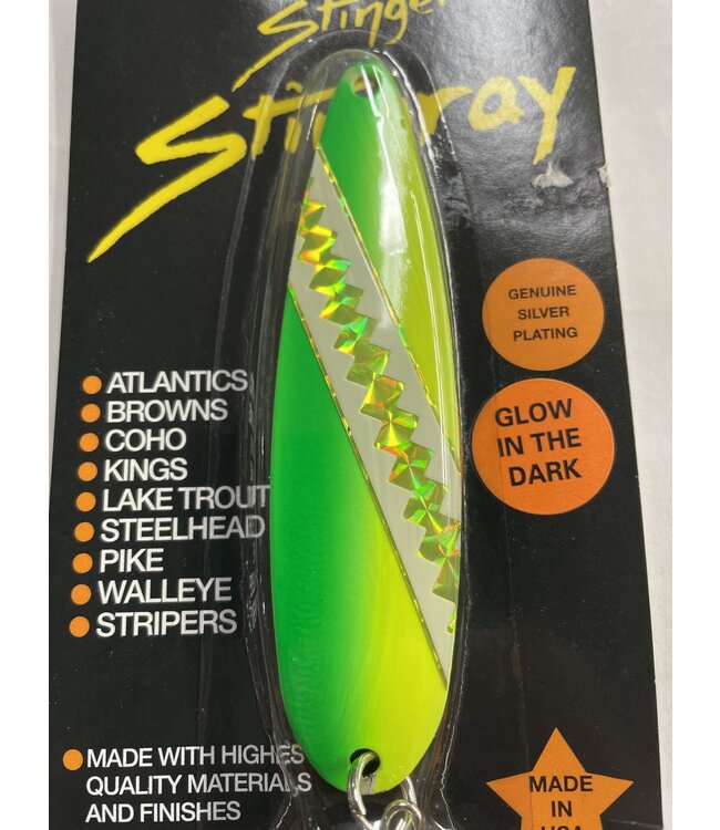Gibbs-Delta Tackle (NS186) MICHIGAN STINGER - STINGRAY - GREEN SALSA