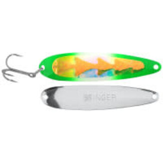 Gibbs-Delta Tackle MICHIGAN STINGER - STINGER - SILVER SMOOTH GREEN JEANS (S431)