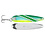 Gibbs-Delta Tackle SH72 MICHIGAN STINGER - STINGER - SILVER HAMMERED - GREEN DOLPHIN 3.75