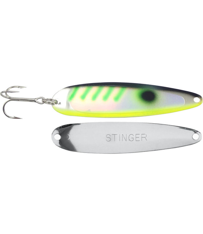 Gibbs-Delta Tackle (SH336) MICHIGAN STINGER - STINGER - SILVER HAMMERED - A.S.S. CHART. ALEWIFE