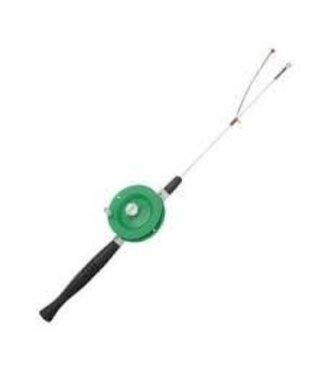 SCHOOLEY'S 26"" ICE COMBO SPRING BOBBER POLE W/REEL