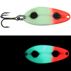 Moonshine Lures Moonshine Mainliner Casting Spoons GLOW Bloody Nose 3/4oz