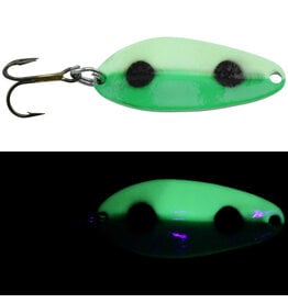 Moonshine Lures Moonshine Mainliner Casting Spoons GLOW Mongolian Beef 1/2oz