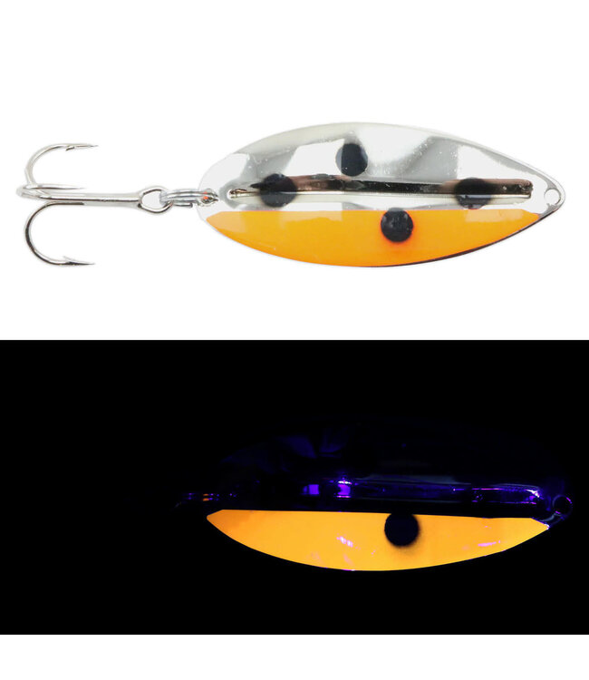 Moonshine Lures Moonshine Mainliner Casting Spoons  Metallic Night Crawler 1/2oz