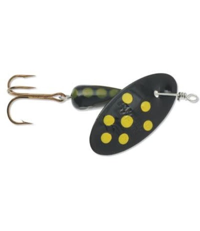 PANTHER MARTIN PANTHER MARTIN:SPOTTED - BLACK/YELLOW DOT - 1/16OZ