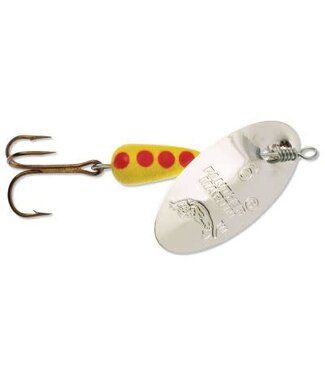 PANTHER MARTIN PANTHER MARTIN:REGULAR - SILVER BLADE/YELLOW BODY/RED DOT - 1/32OZ