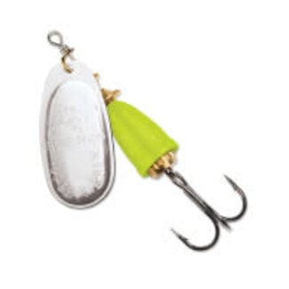 Blue Fox BLUE FOX SUPER VIBRAX #3 1/4oz, SIL/FLO YELLOW (60-30-112)